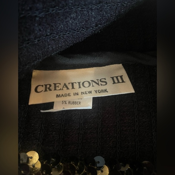 Vintage Tube Top-80s-Sequin by Creations III - Picture 4 of 5